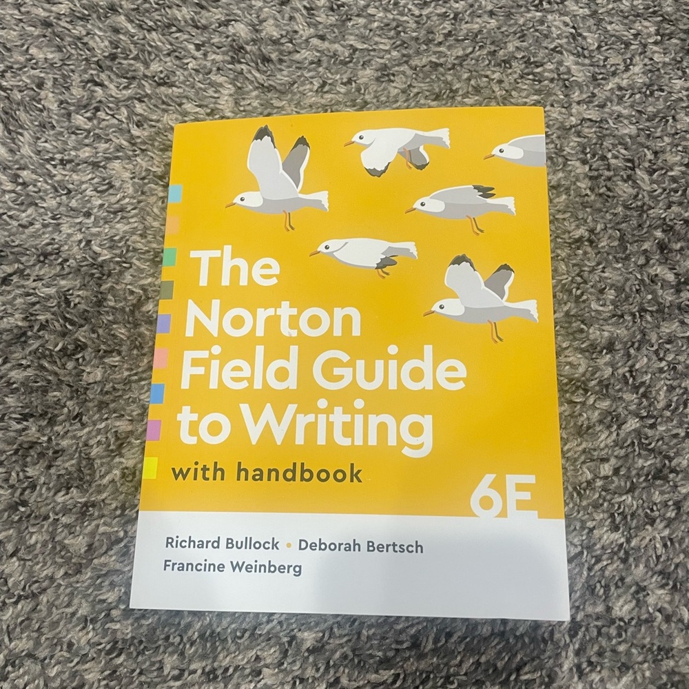The Field Guide to Writing with Handbook 6E - Yellow Cover